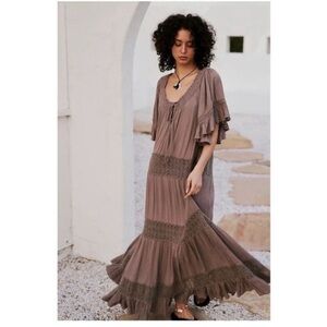 Free People Dream On Maxi Dress Size Small NWOT